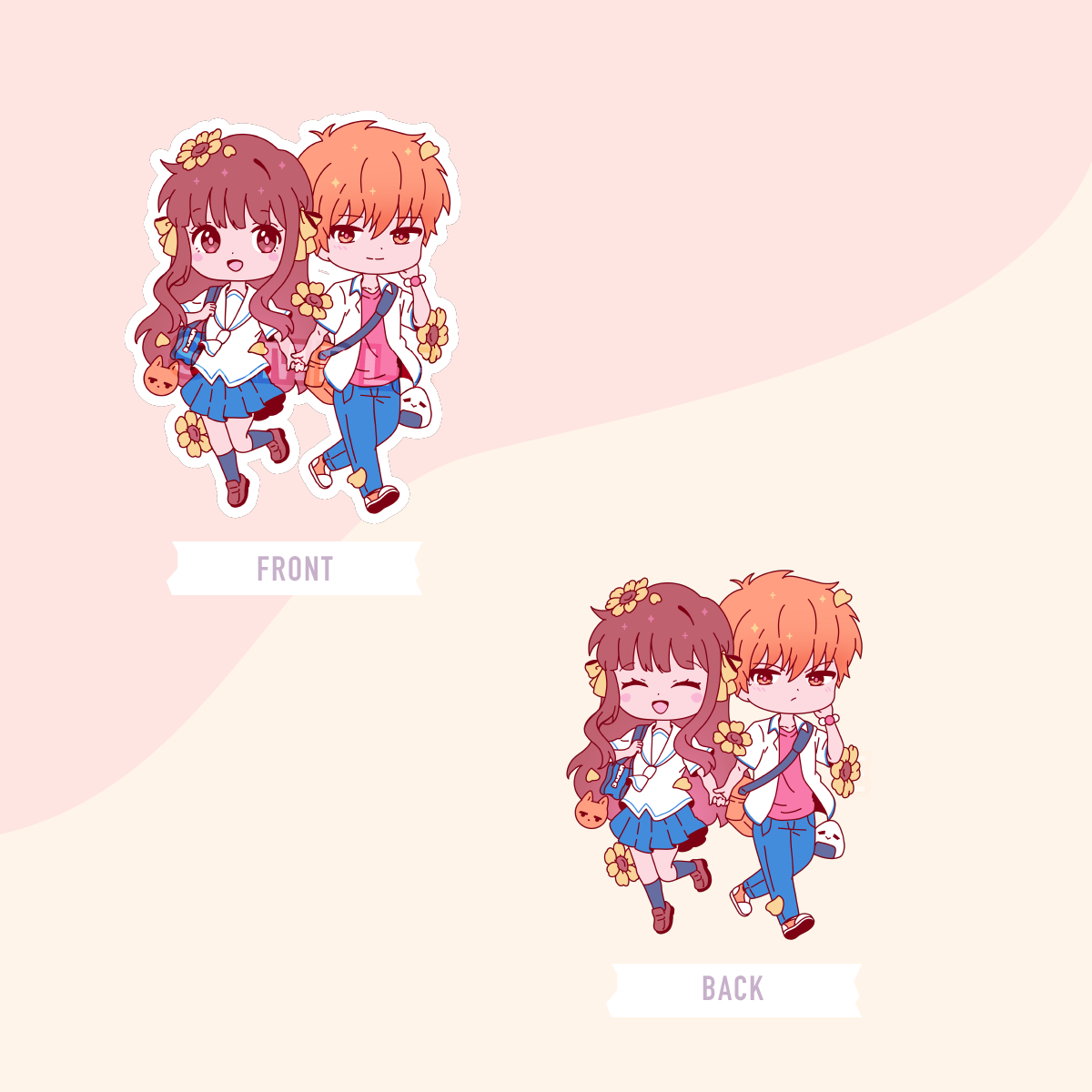 Onigiri Summer Acrylic Charm (IN-HAND)