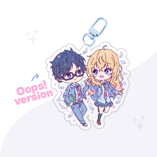 Violinist and Pianist OOPS! Acrylic Charm (IN-HAND)