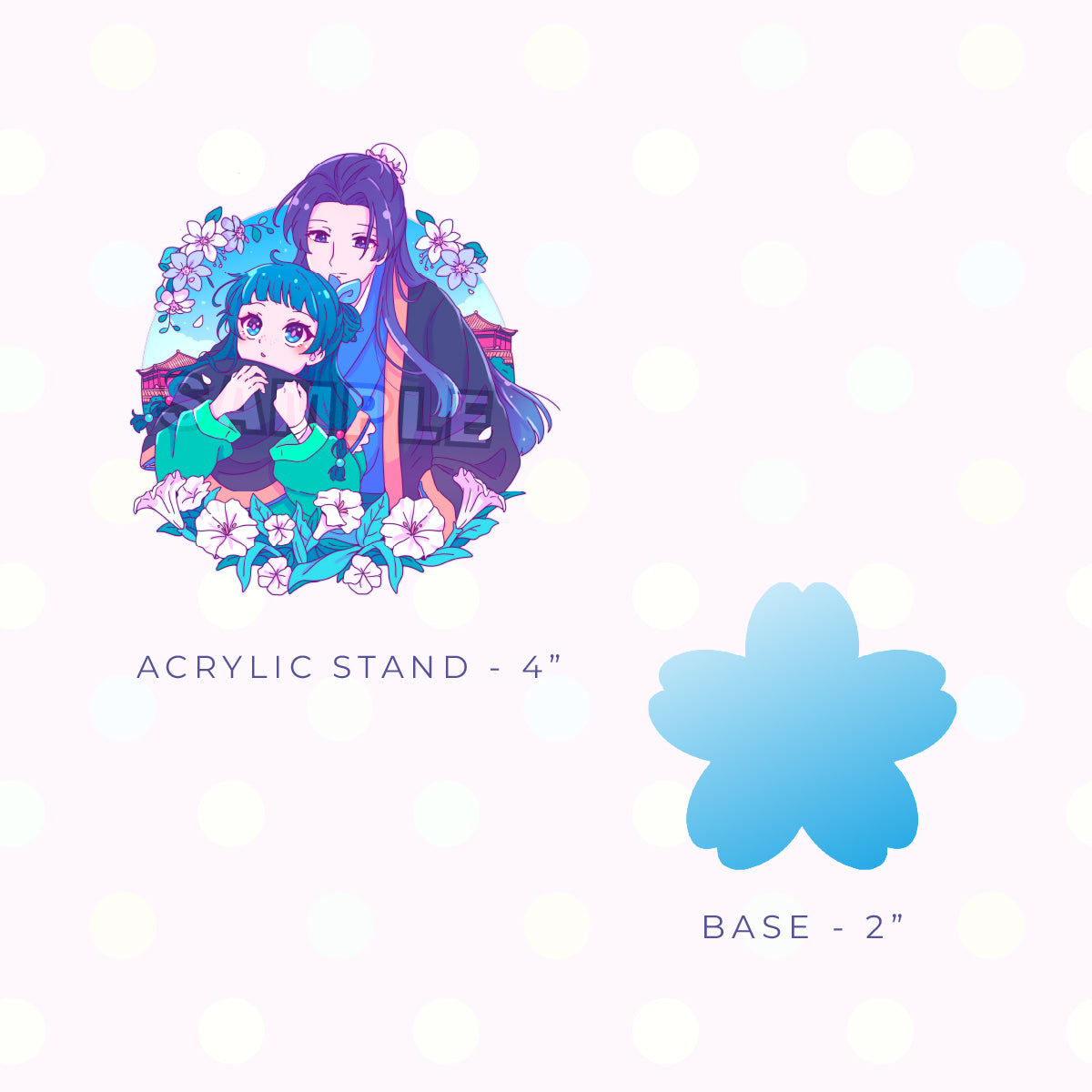 Poison Flowers Acrylic Stand (IN-HAND)