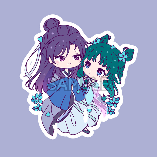 Poison Frog Chibi Sticker (IN-HAND)