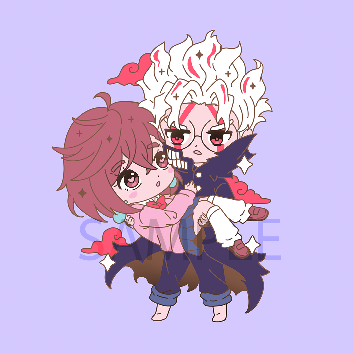 Psychic and Turbo Enamel Pin (IN-HAND)