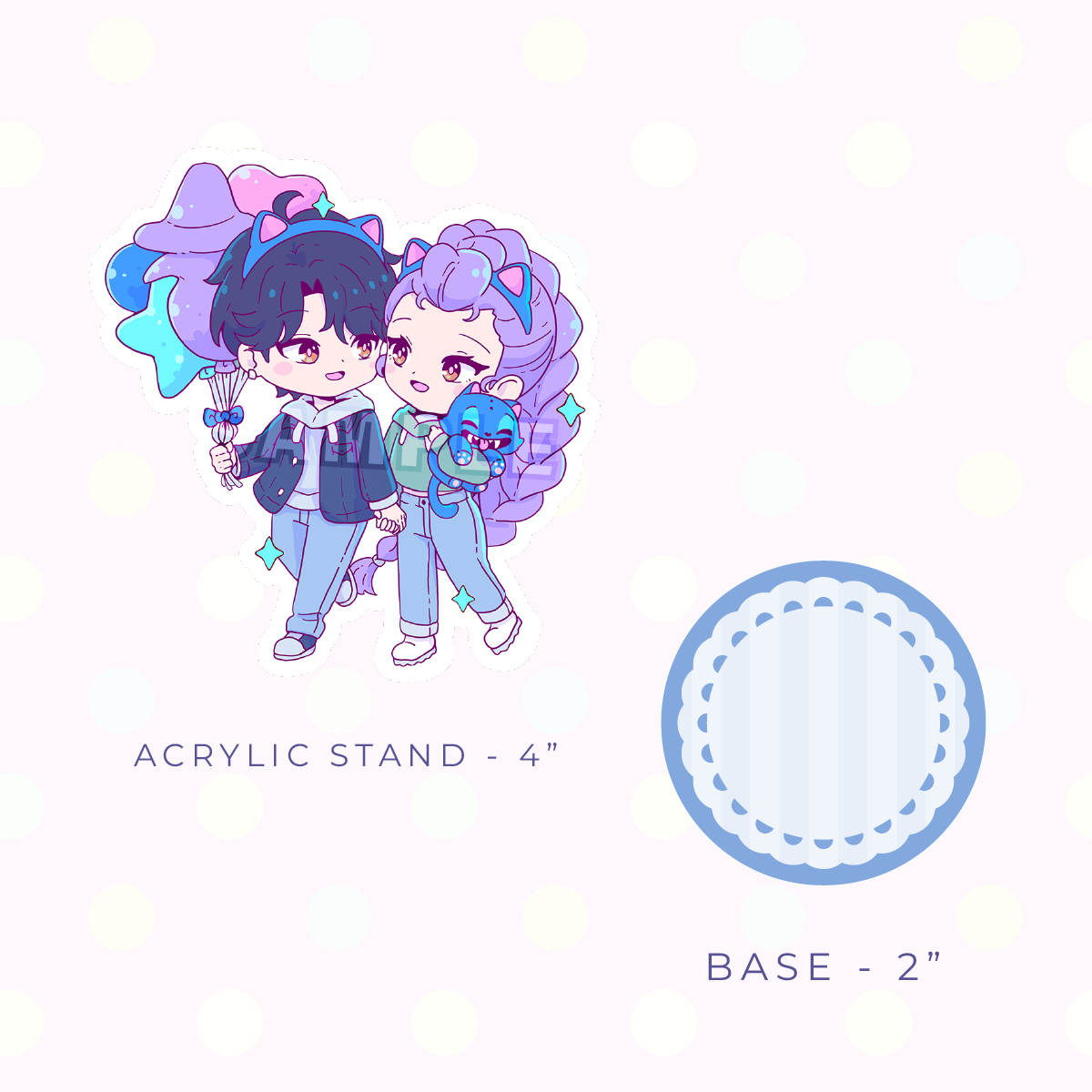 RUJ1NU Park Acrylic Stand (PRE-ORDER)