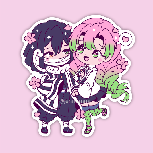 Love and Serpent Sticker (IN-HAND)