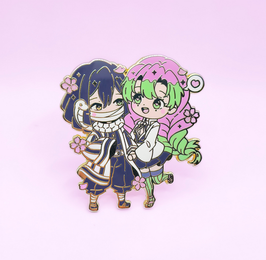 Love and Serpent Enamel Pin (IN-HAND)