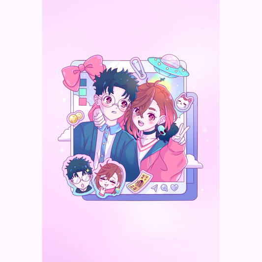 Social Media Psychic Postcard (IN-HAND)