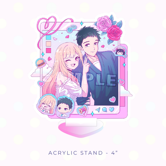 Social Media Cosplayer Acrylic Stand (PRE-ORDER)