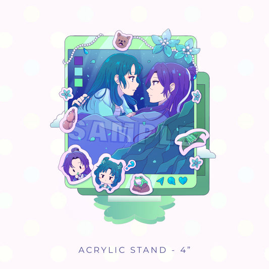 Social Media Poison Frog Acrylic Stand (IN-HAND)