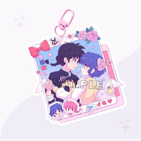 Social Media Half Acrylic Charm (PRE-ORDER)