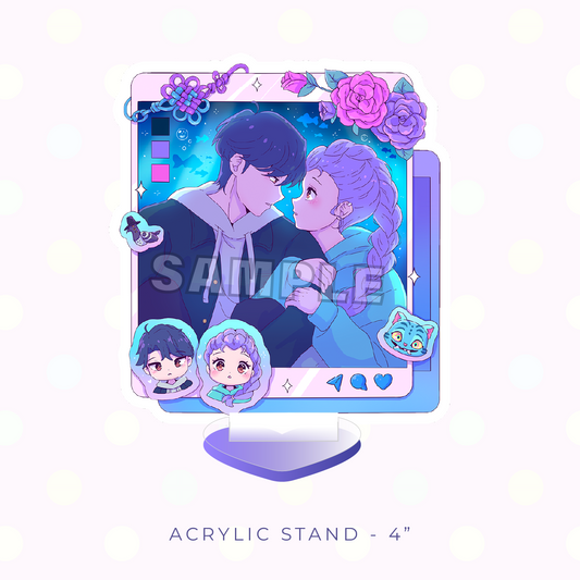 Social Media KP0P Acrylic Stand (PRE-ORDER)