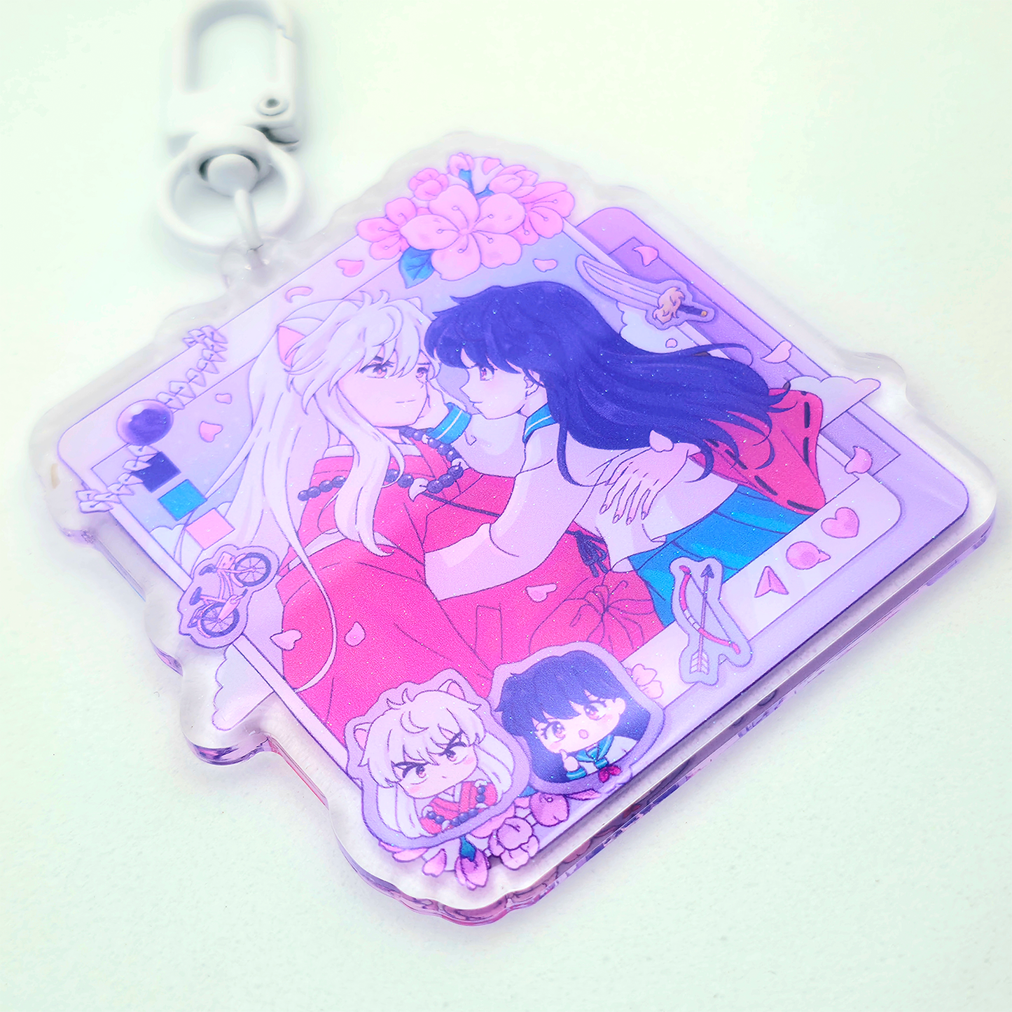 Social Media Romance Acrylic Charms (IN-HAND)