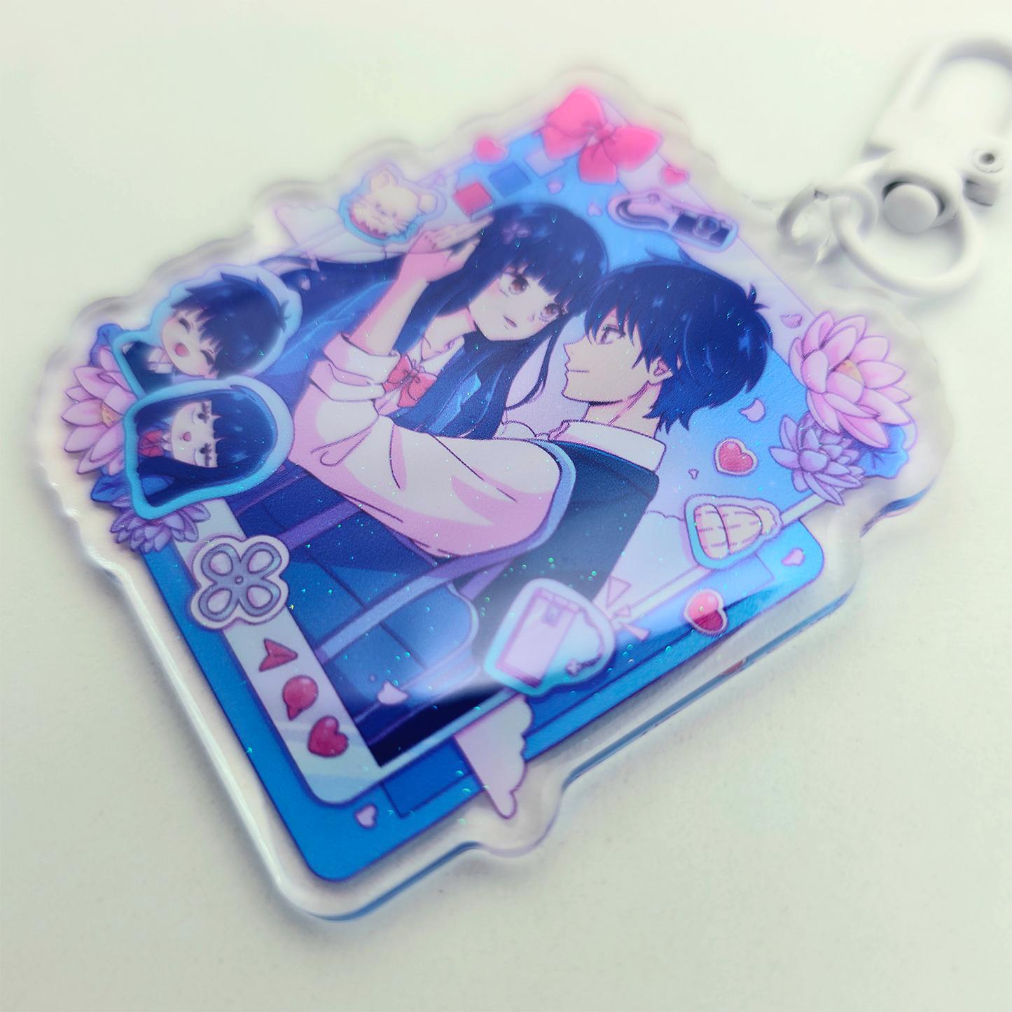 Social Media Romance Acrylic Charms (IN-HAND)