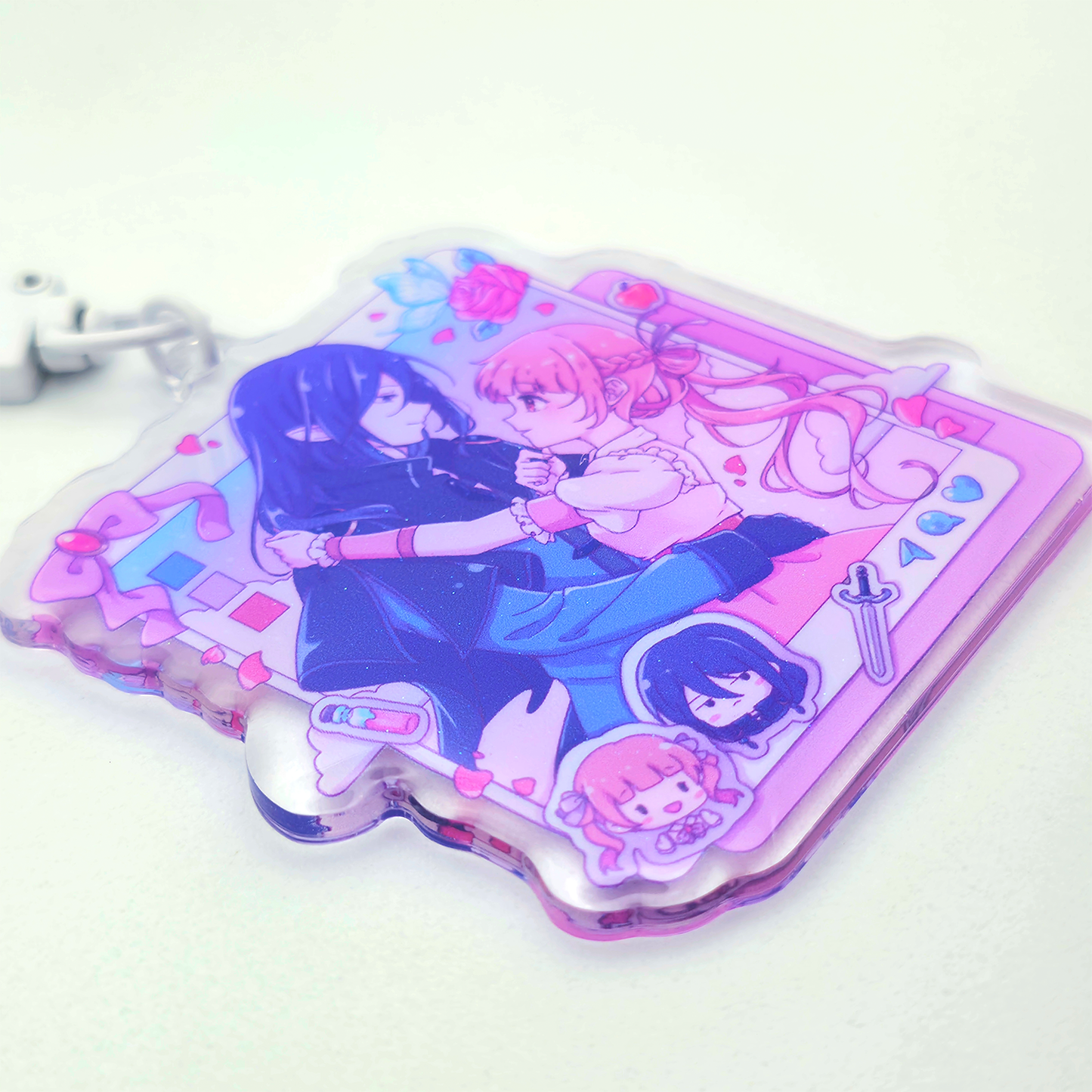 Social Media Romance Acrylic Charms (IN-HAND)