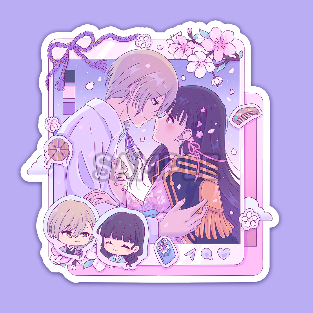 Social Media Bride Sticker (IN-HAND)