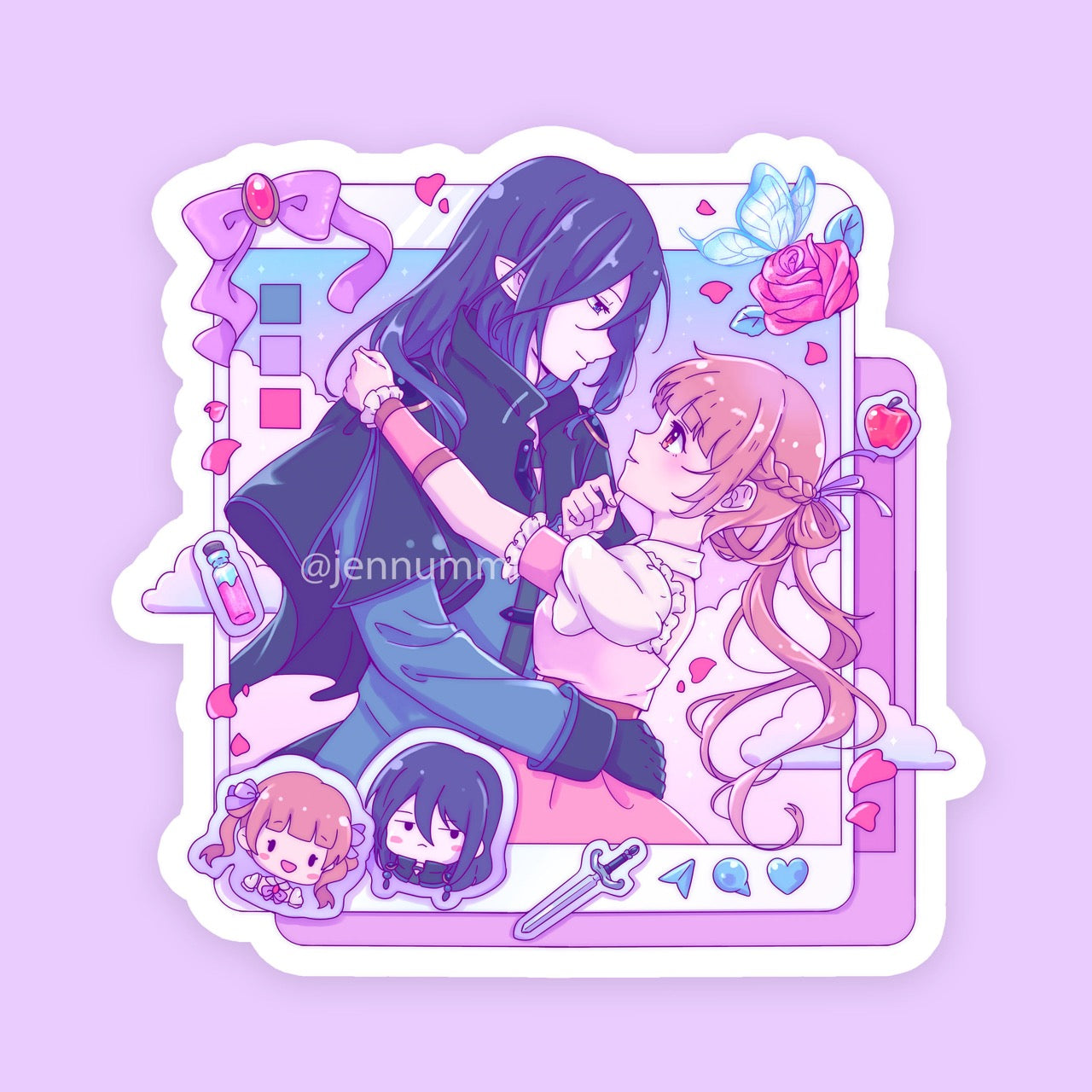 Social Media Fairy Sticker (IN-HAND)