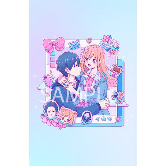 Social Media Gamer Postcard (IN-HAND)