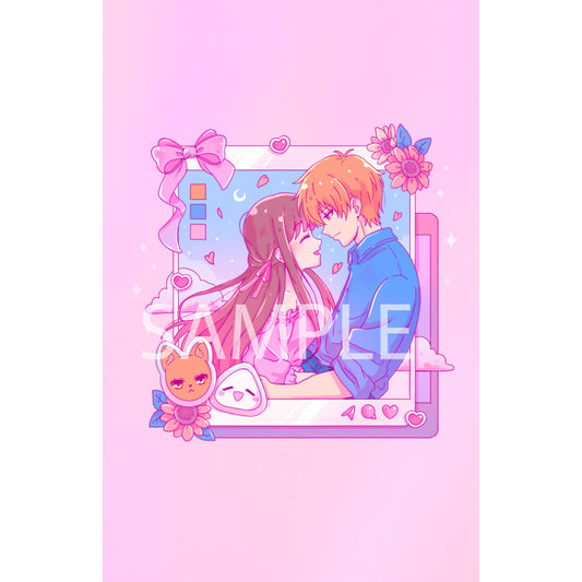 Social Media Onigiri Postcard (IN-HAND)