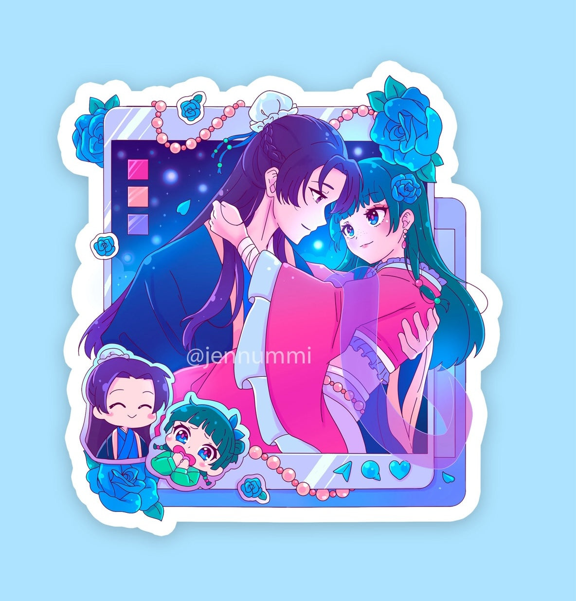 Social Media Poison Sticker (IN-HAND)