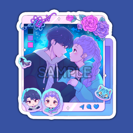 Social Media Kpop Sticker (IN-HAND)