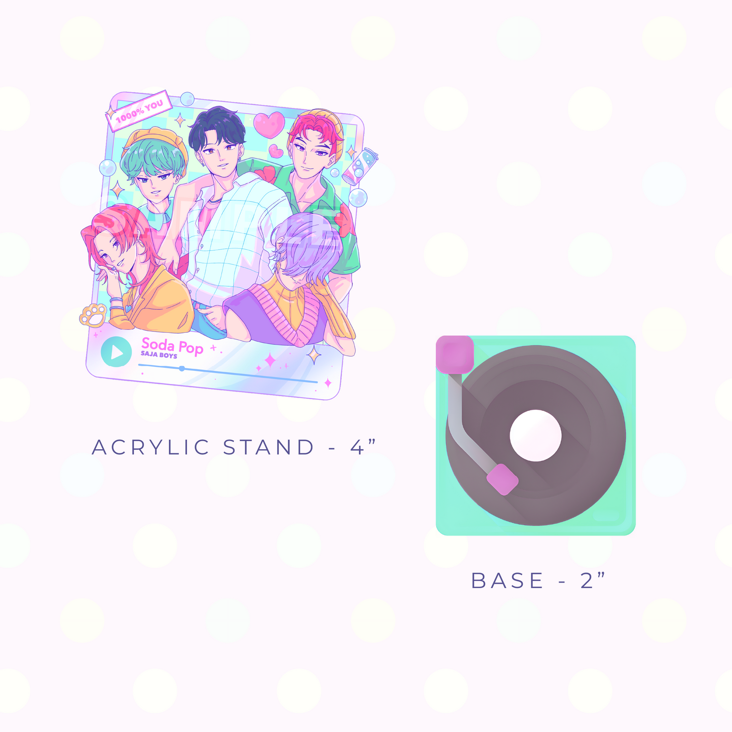 S0D4 P0P Acrylic Stand (IN-HAND)