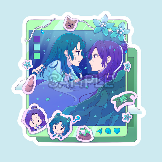 Social Media Poison Frog Sticker (IN-HAND)