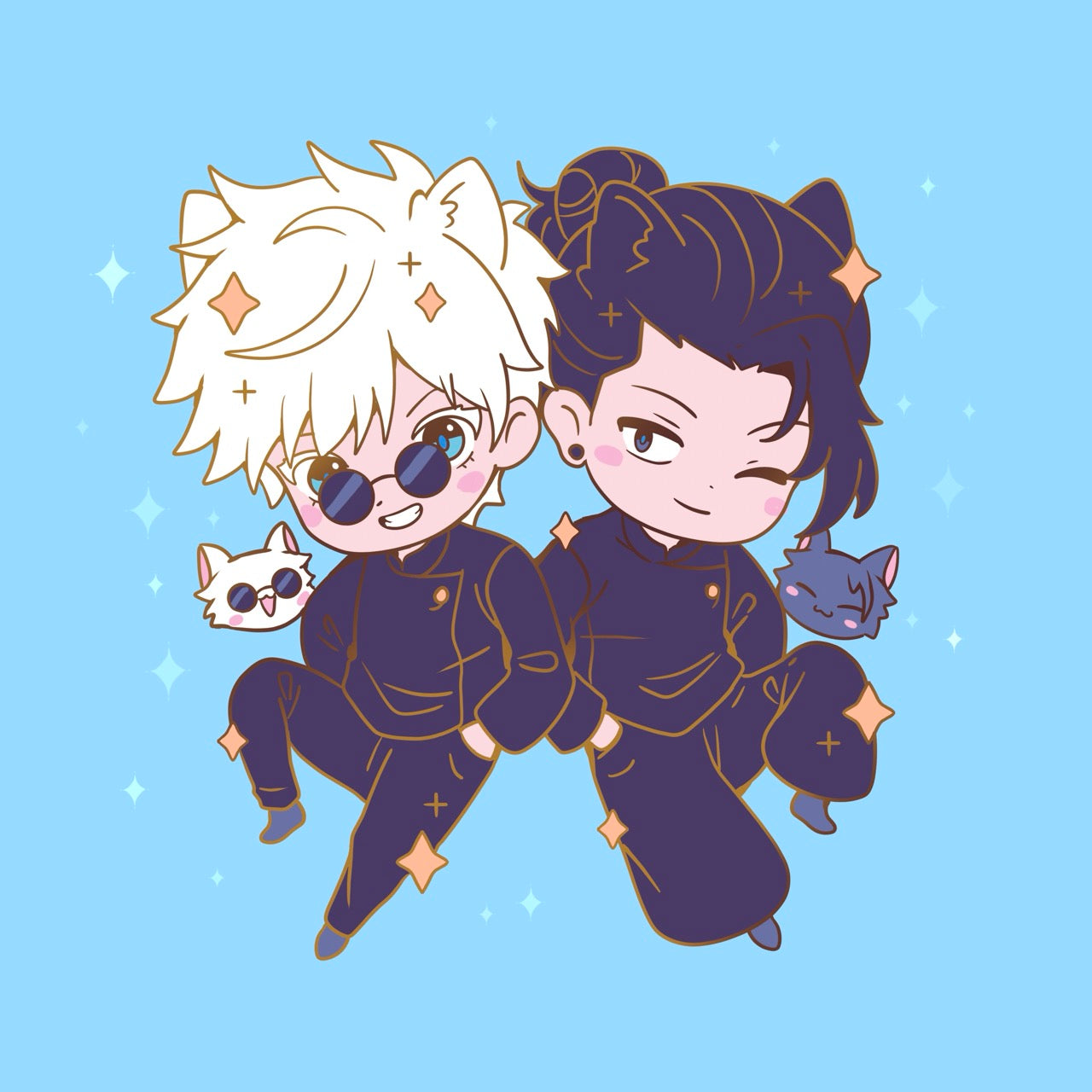 Sorcerer Besties Enamel Pin (IN-HAND)