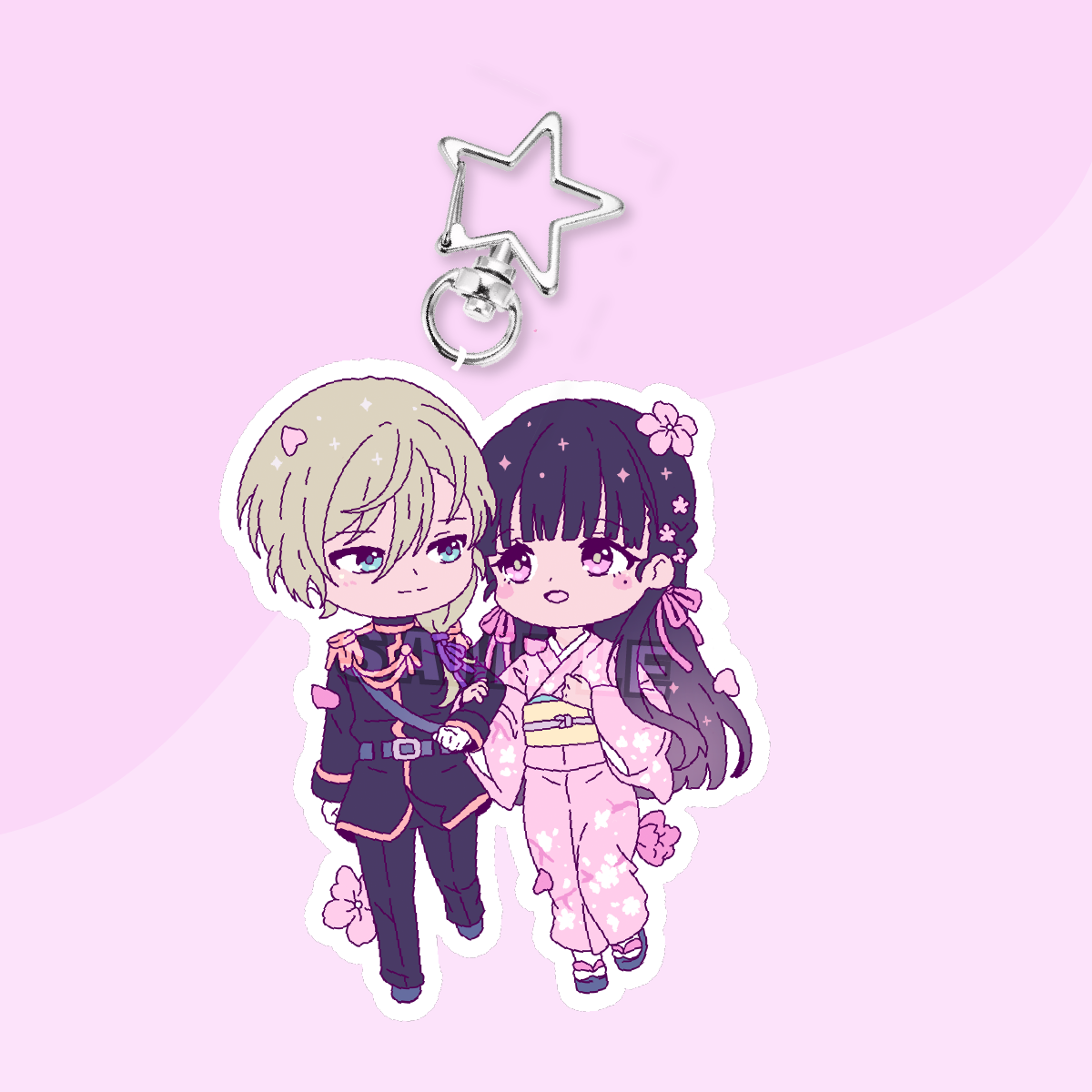 Spring Bride Chibi Acrylic Charm (IN-HAND)
