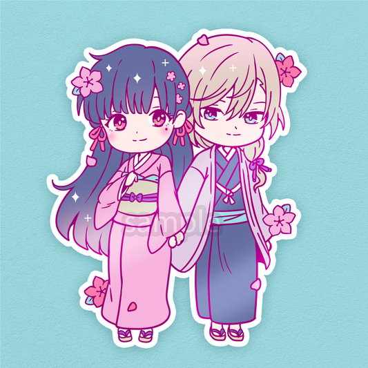 Bride & Groom Sticker (IN-HAND)