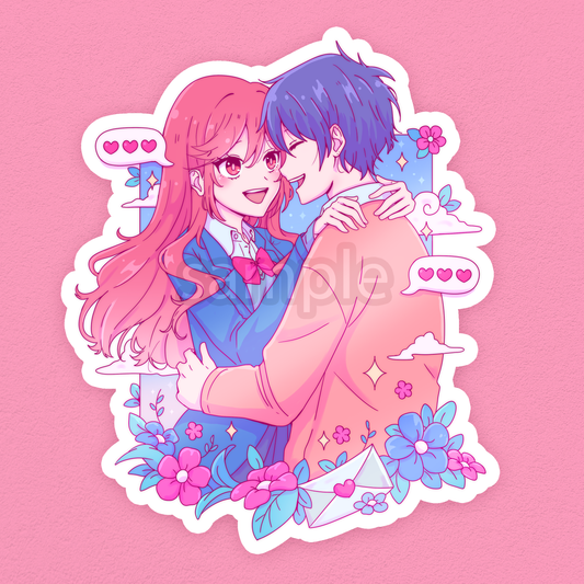 Love Text Sticker LAST CHANCE (IN-HAND)