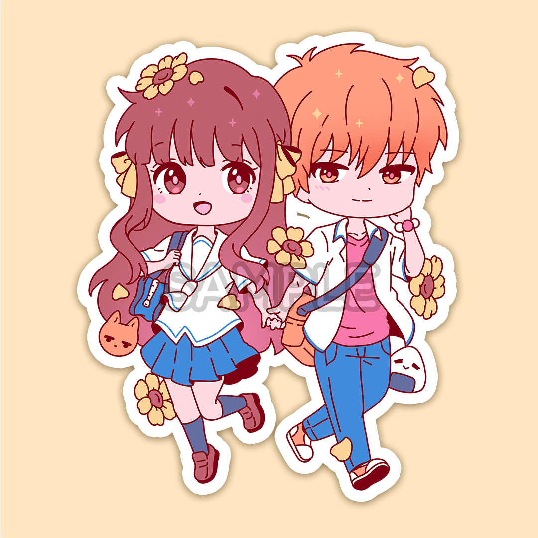 Onigiri Summer Sticker (IN-HAND)