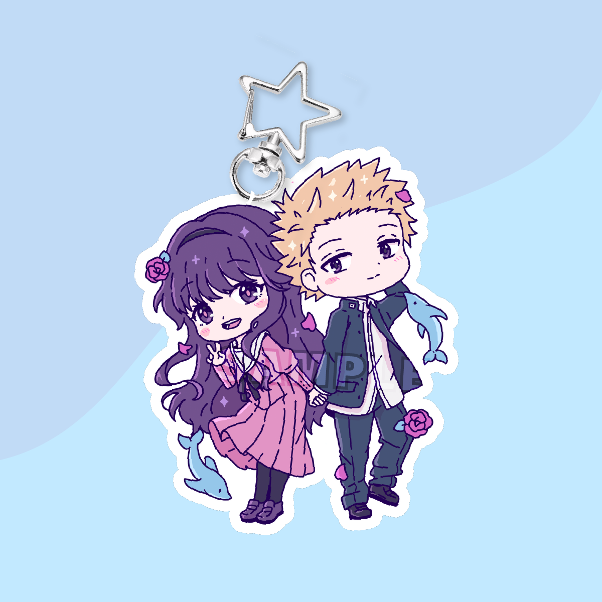 Sweet Flower Acrylic Charm (IN-HAND)