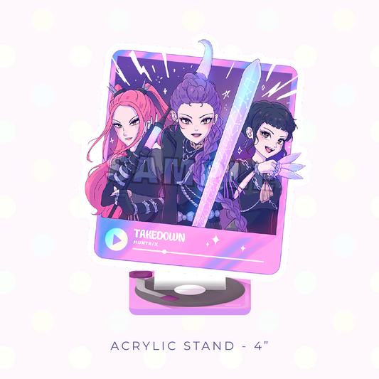 T4K3D0WN Acrylic Stand (PRE-ORDER)