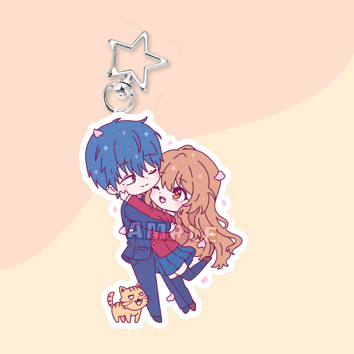 Dragon and Tiger Acrylic Charm (IN-HAND)