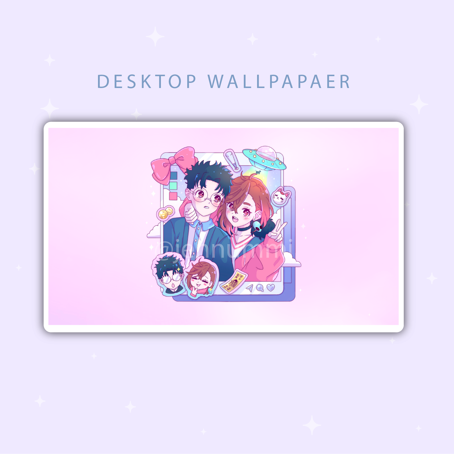 Social Media Psychic Wallpaper (Desktop & Phone)