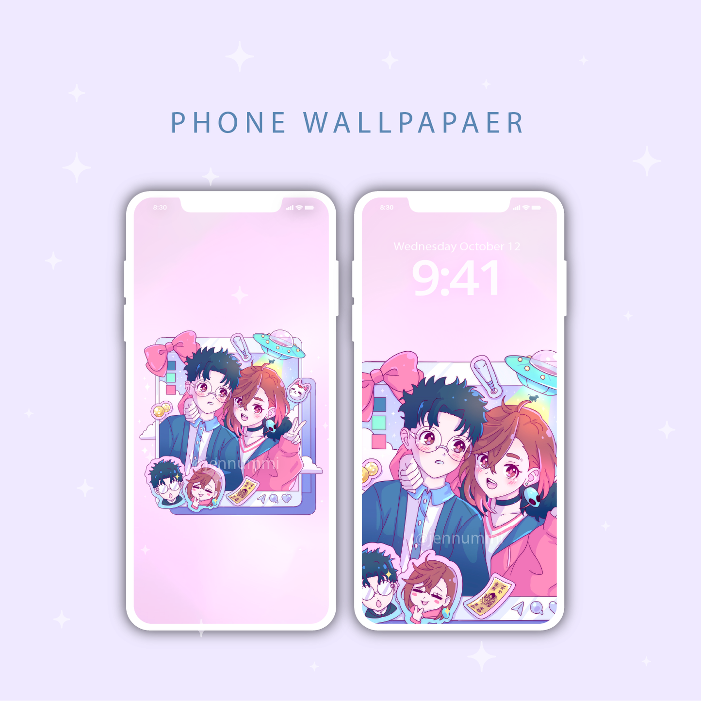 Social Media Psychic Wallpaper (Desktop & Phone)