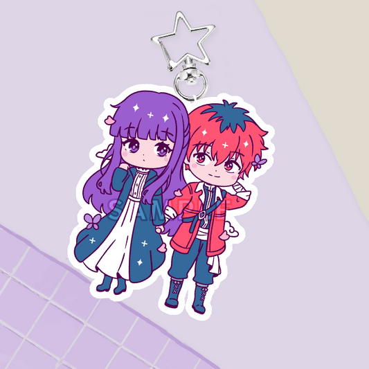 Mage and Warrior Acrylic Charm (PRE-ORDER)