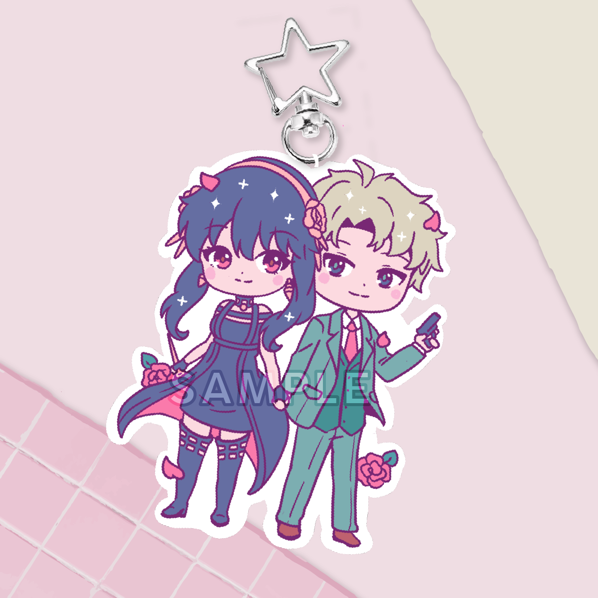 Undercover Couple Acrylic Charm (PRE-ORDER)