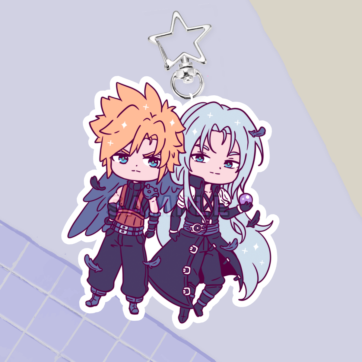 Rival Soldiers Acrylic Charm