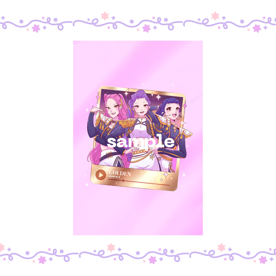 Kpop Songs Series Postcard (PRE-ORDER)