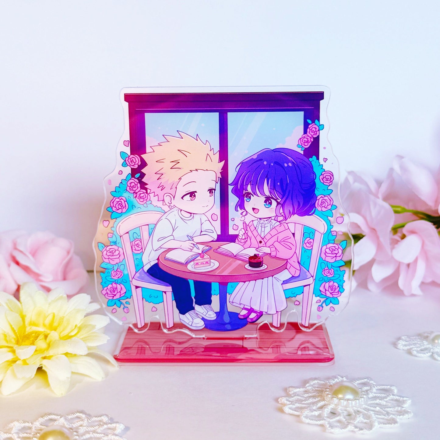 Flower Cafe Acrylic Stand (IN-HAND)