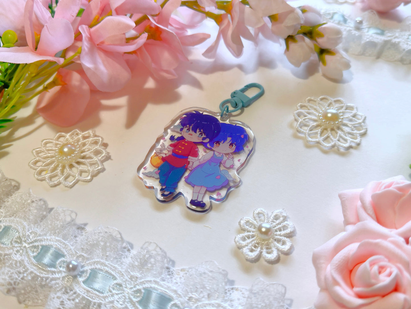 Half Romance (Short Hair V.) Acrylic Charm (IN-HAND)