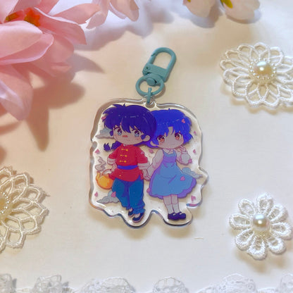Half Romance (Short Hair V.) Acrylic Charm (IN-HAND)