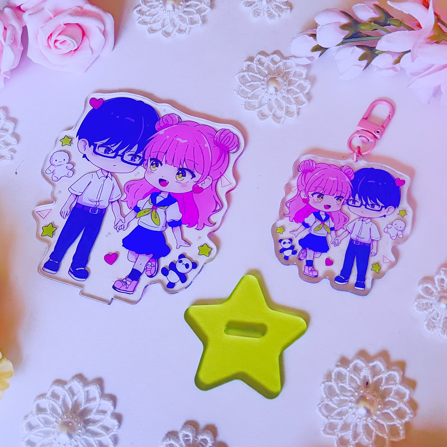 0PP0S1T3S Acrylic Charm (IN-HAND)