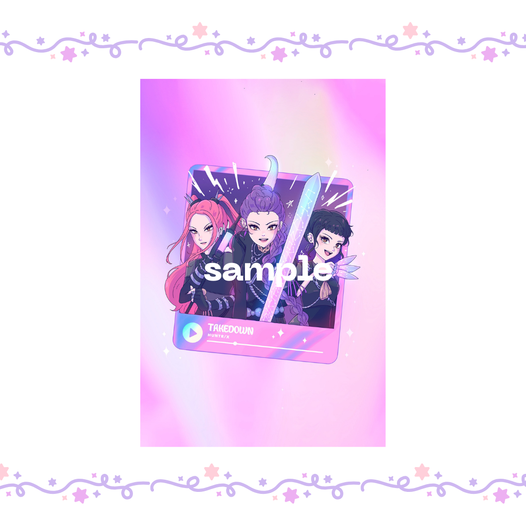 Kpop Songs Series Postcard (PRE-ORDER)