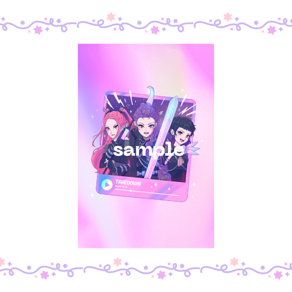 Kpop Songs Series Postcard (PRE-ORDER)