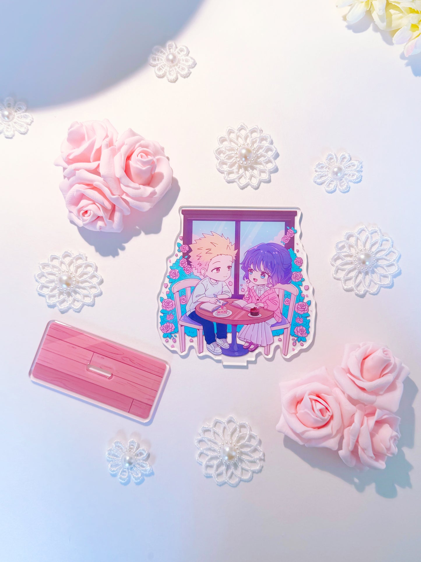 Flower Cafe Acrylic Stand (IN-HAND)