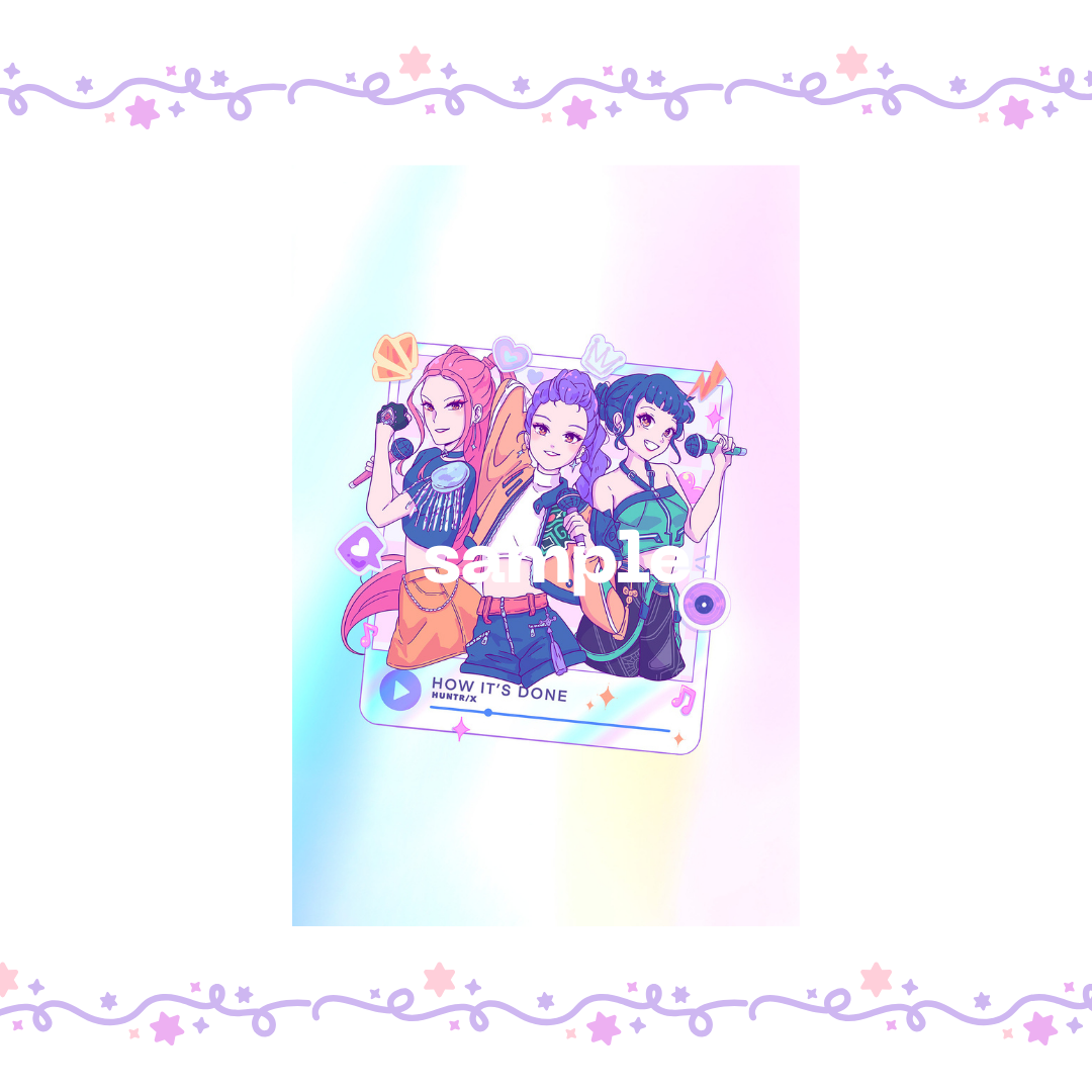 Kpop Songs Series Postcard (PRE-ORDER)