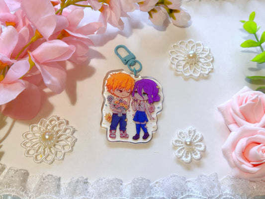 Bomb and Demon Acrylic Charm