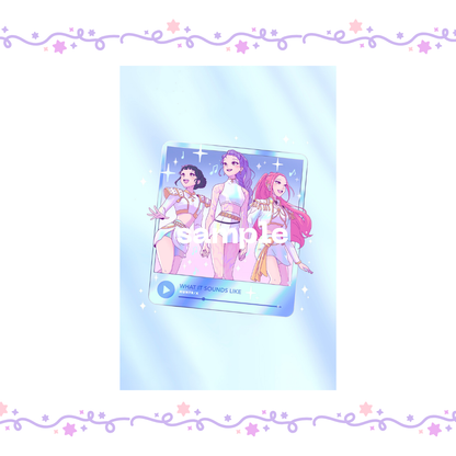 Kpop Songs Series Postcard (PRE-ORDER)