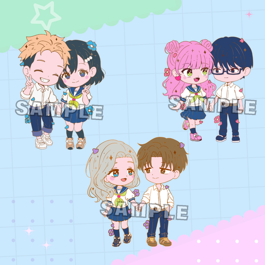 Totally Different Enamel Pin Set (PRE-ORDER)