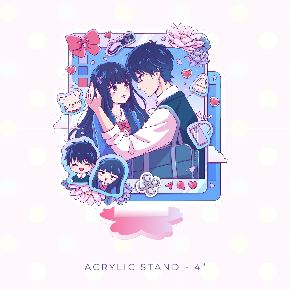 Social Media Shy Lovers Acrylic Stand (PRE-ORDER)